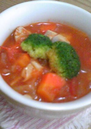 うまうま！トマトスープ-レシピのメイン写真