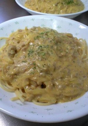 カレークリームパスタ-レシピのメイン写真