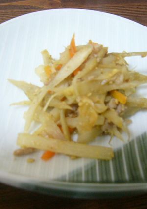 減塩でもおいしい☆常備菜・きんぴら-レシピのメイン写真