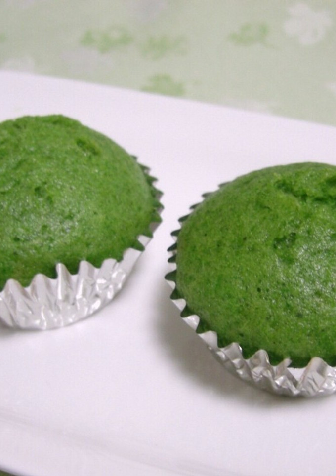 ほうれん草とヨーグルトの蒸しパン-レシピのメイン写真
