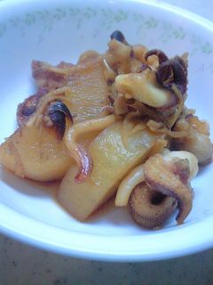 イカと大根の煮物-レシピのメイン写真