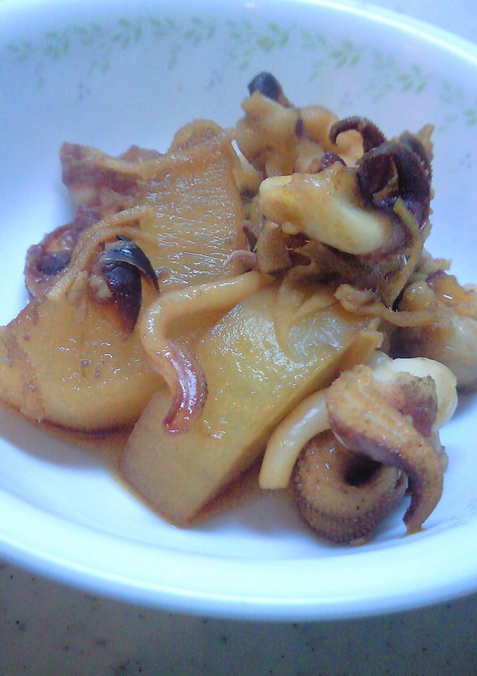 イカと大根の煮物-レシピのメイン写真