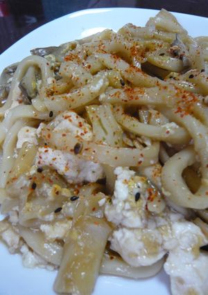 油＆肉なし。それでも。。すき焼きうどん☆-レシピのメイン写真