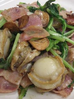 ホタテとベーコンのバター醤油炒め♪-レシピのメイン写真