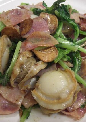 ホタテとベーコンのバター醤油炒め♪-レシピのメイン写真