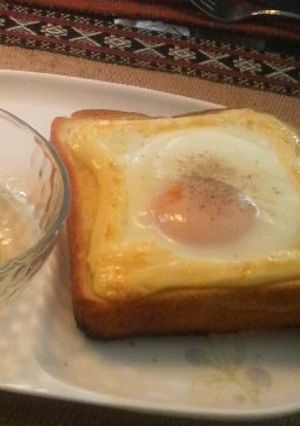 簡単朝食トースト！まよたま-レシピのメイン写真