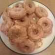 簡単ヘルシー☆豆腐とバナナの焼きドーナツ