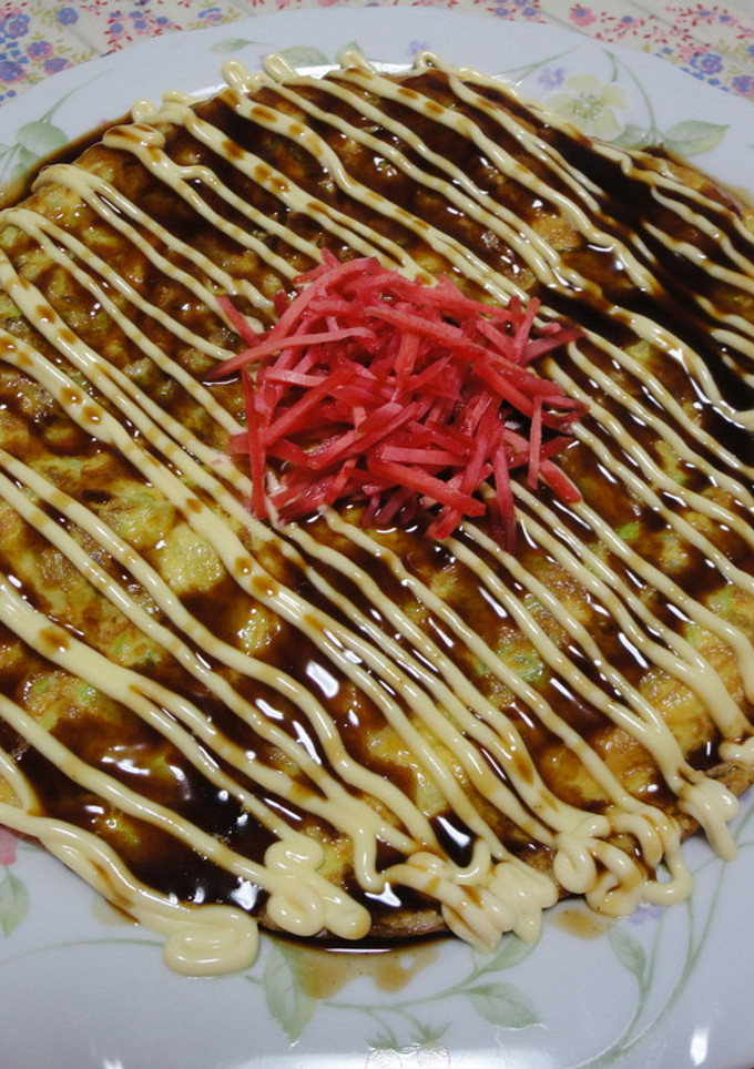 ❤キャベツの簡単お好み焼き風❤-レシピのメイン写真