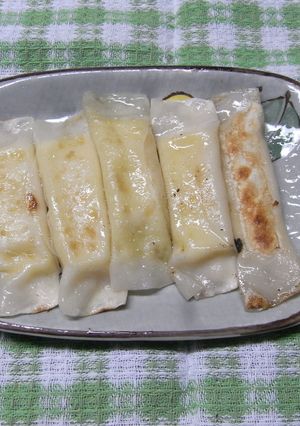 クルっと巻くだけ チーズ餃子-レシピのメイン写真