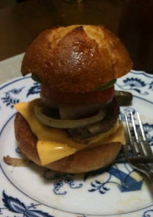 ホットプレートDEハンバーガー-レシピのメイン写真