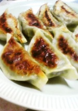 お漬物で味な餃子！たれ不要-レシピのメイン写真