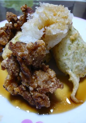 カリほくっ！豚肉竜田と山芋のおろしポン酢-レシピのメイン写真