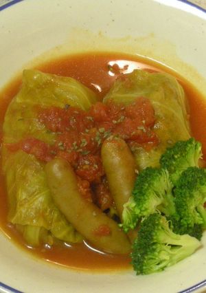 トマトで煮込む★ロールキャベツ-レシピのメイン写真