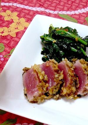 AHI TEMPURA-レシピのメイン写真