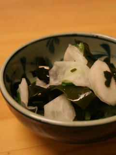 【お弁当に!】わかめたっぷり蕪の酢の物?-レシピのメイン写真