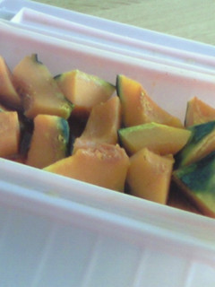 ルクエで♪かぼちゃの煮物-レシピのメイン写真