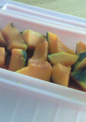 ルクエで♪かぼちゃの煮物-レシピのメイン写真