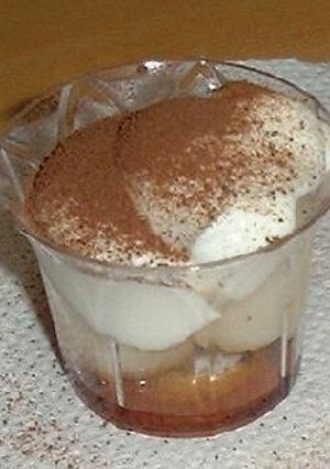 すごくおいしい！ティラミス風白玉デザート-レシピのメイン写真