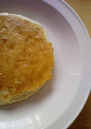 朝食♪おからと小麦粉の素朴なパンケーキ-レシピのメイン写真