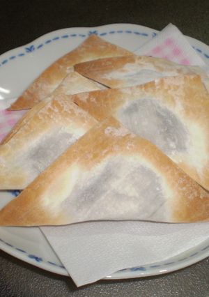 簡単!ワンタン皮の餡包み焼き-レシピのメイン写真
