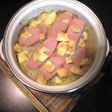 白菜と魚肉ソーセージのグラタン 簡単!