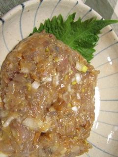 おうちで居酒屋メニュー★鯵のなめろう-レシピのメイン写真