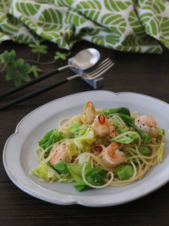 海老ときゃべつのパスタ-レシピのメイン写真
