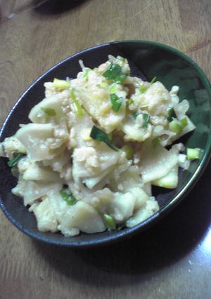 大根と揚げ玉の和え物-レシピのメイン写真