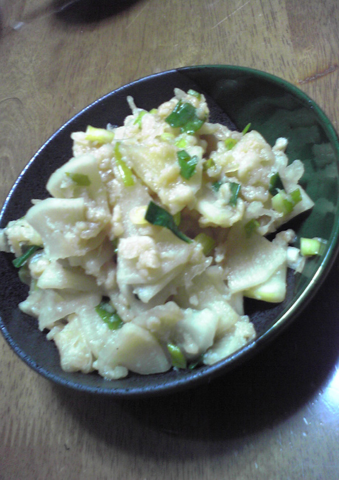 大根と揚げ玉の和え物-レシピのメイン写真
