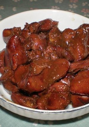 鳥レバーの甘辛煮-レシピのメイン写真