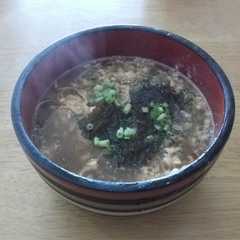 もずくチキンラーメン-レシピのメイン写真