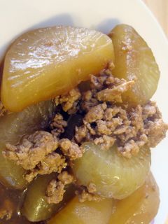 大根の鶏そぼろ煮-レシピのメイン写真