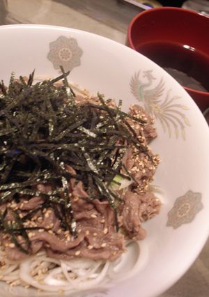 ラー油１滴で名店の味　絶品肉そば-レシピのメイン写真