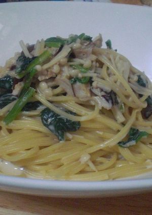 お店の味♪きのこのクリームパスタ-レシピのメイン写真