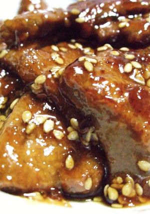 豚レバーの甘辛ソテー-レシピのメイン写真