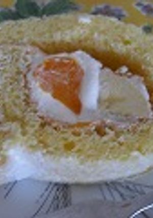 フルーツロールケーキ-レシピのメイン写真