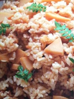 たけのこご飯♪美味し〜(*^^*)-レシピのメイン写真