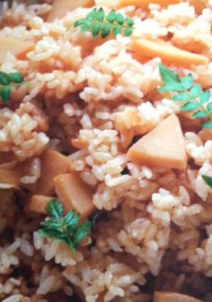 たけのこご飯♪美味し〜(*^^*)-レシピのメイン写真