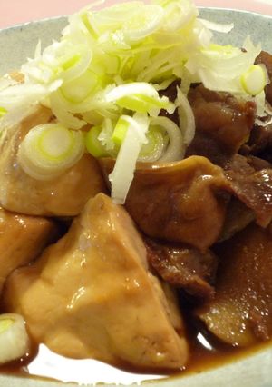 牛スジと豆腐の煮込み-レシピのメイン写真