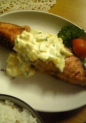 タルタルたっぷり☆鮭のムニエル-レシピのメイン写真