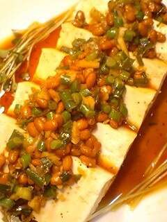 豆腐の香味納豆ソース-レシピのメイン写真