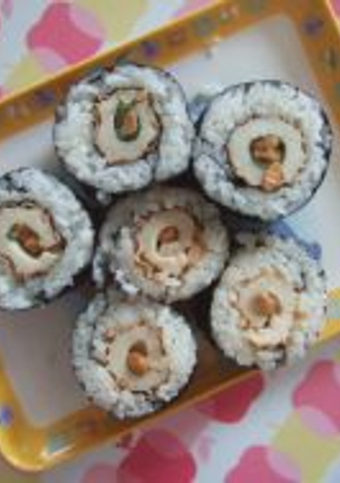 納豆ちくわ海苔巻き-レシピのメイン写真