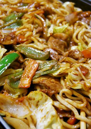 ジャンジャン焼き(亀山味噌焼きうどん)-レシピのメイン写真