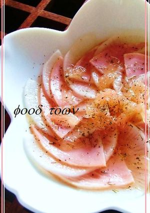 ღ ハムと大根のグレープフル－ツ マリネ ღ-レシピのメイン写真
