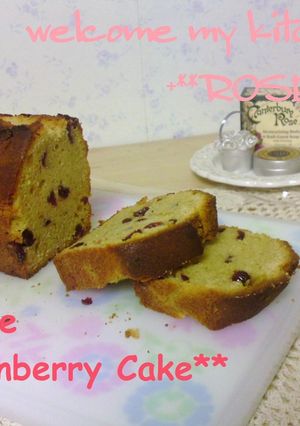 +ワイン漬けberry cake**-レシピのメイン写真