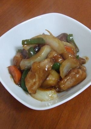 ★味付けはケチャップで♪揚げずに簡単酢豚-レシピのメイン写真