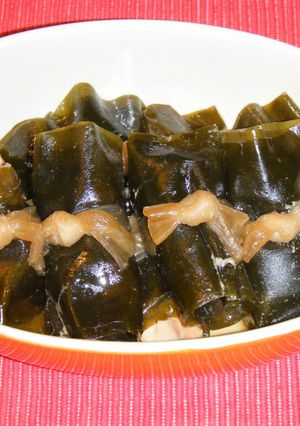 鶏モモで昆布巻き-レシピのメイン写真