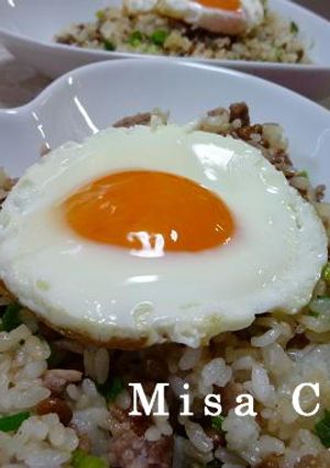 納豆炒飯玉子乗っけ-レシピのメイン写真