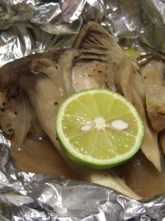 シャケとエリンギのホイル焼き-レシピのメイン写真