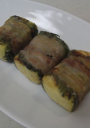 大葉が決めて☆豆腐と豚バラのまきまき-レシピのメイン写真